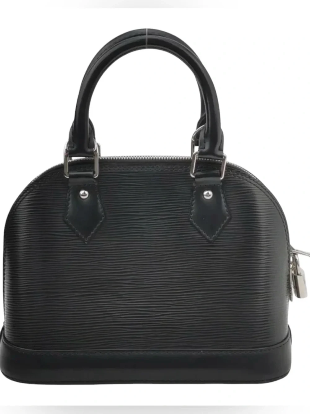 Louis Vuitton Black Epi BB Alma